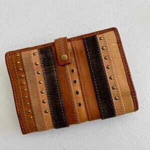 Fossil Tan Tri-fold Leather Wallet